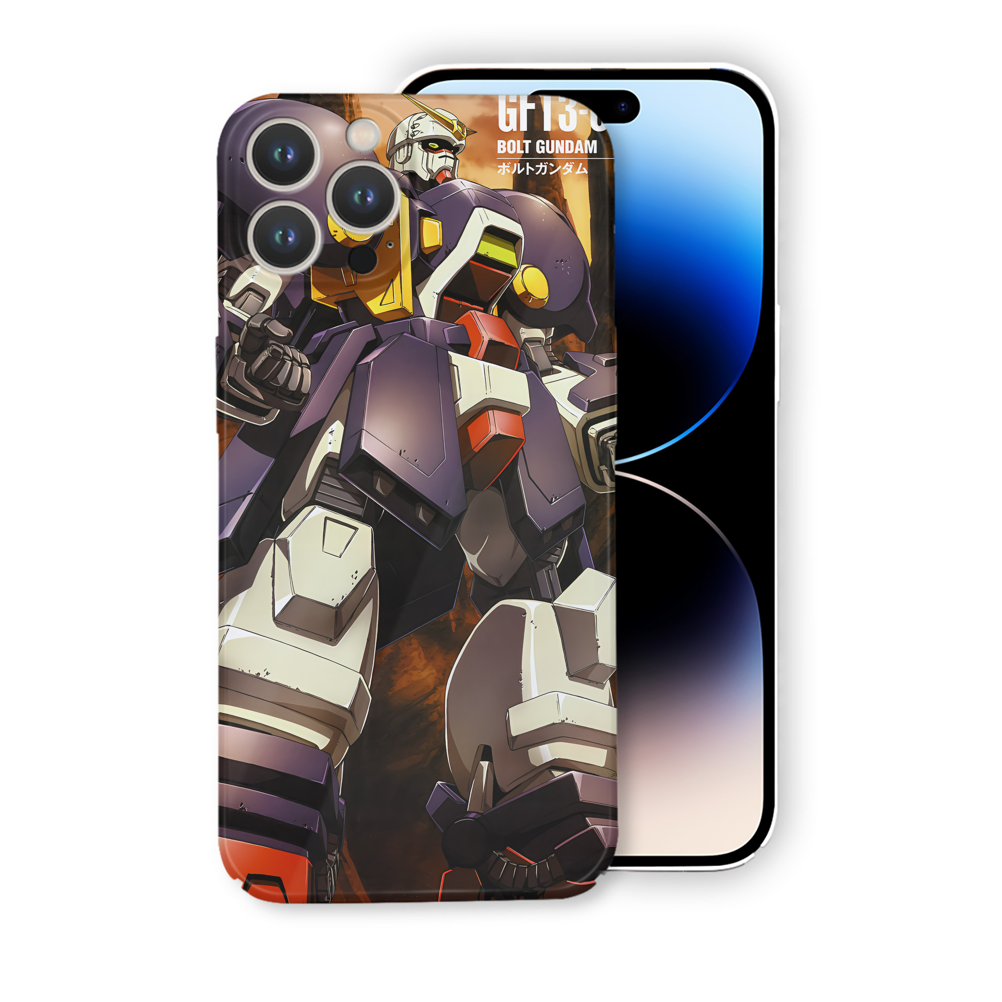 （画像用） 機動戦士ガンダム Mobile Suit Gundam 【iPhone 14シリーズ対応】ハードケース